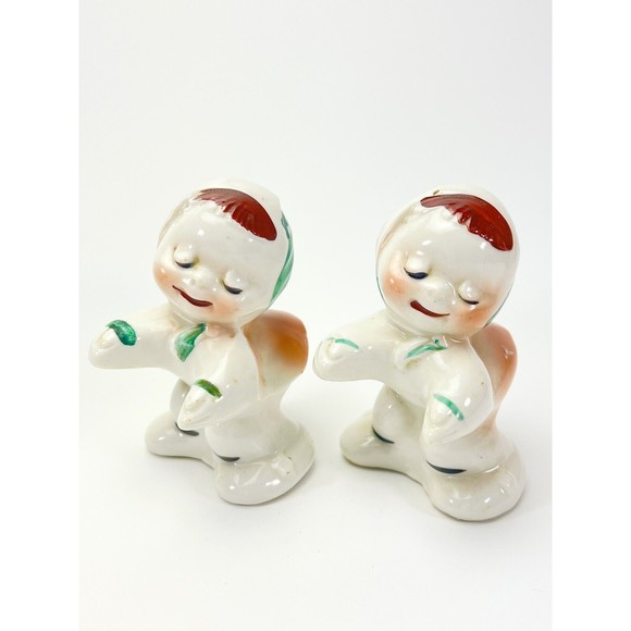 Vintage Van Tellingen Higging Salt & Pepper Shakers Mary had a Little Lamb - Picture 1 of 16